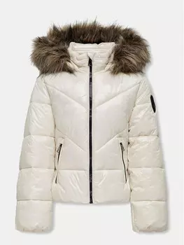 Пуховик стандартного кроя Kids Only, бежевый
