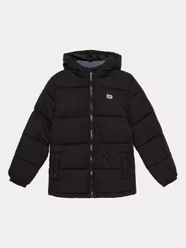 Пуховик стандартного кроя Lee, черный