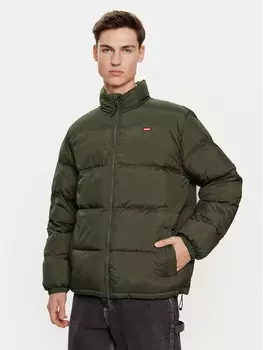 Пуховик стандартного кроя Levi'S, зеленый