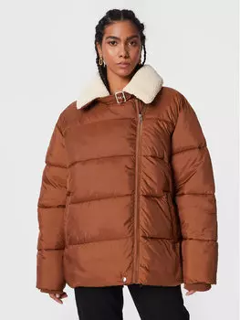Пуховик стандартного кроя Ltb, коричневый