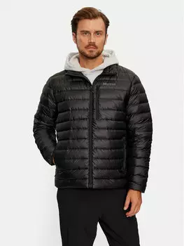 Пуховик стандартного кроя Marmot, черный