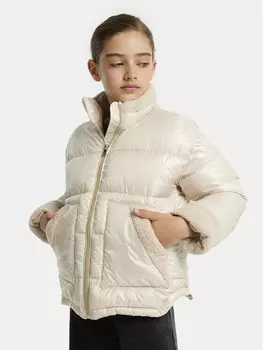 Пуховик стандартного кроя Mayoral, бежевый