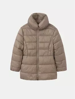 Пуховик стандартного кроя Mayoral, бежевый
