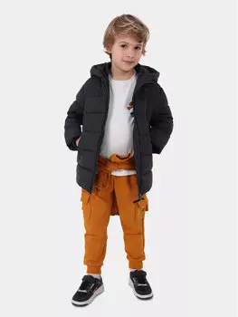 Пуховик стандартного кроя Mayoral, черный