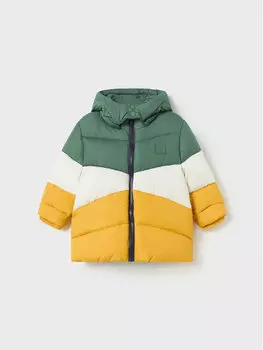 Пуховик стандартного кроя Mayoral, мультиколор