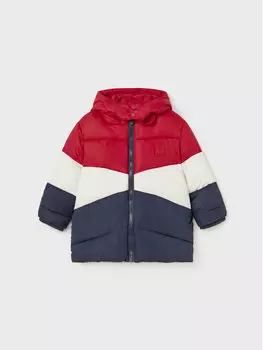 Пуховик стандартного кроя Mayoral, мультиколор