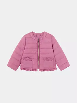 Пуховик стандартного кроя Mayoral, розовый