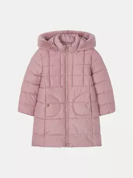 Пуховик стандартного кроя Mayoral, розовый