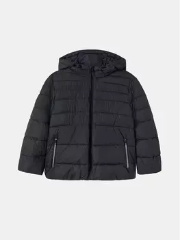 Пуховик стандартного кроя Mayoral, серый