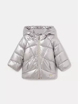 Пуховик стандартного кроя Mayoral, серый