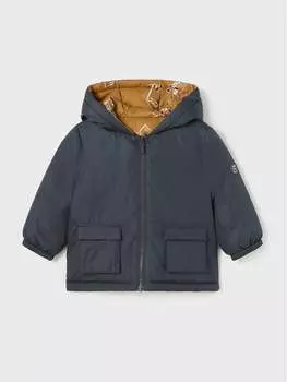 Пуховик стандартного кроя Mayoral, синий