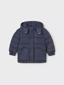 Пуховик стандартного кроя Mayoral, синий