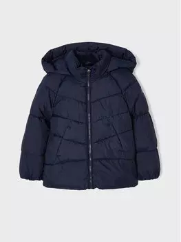 Пуховик стандартного кроя Mayoral, синий