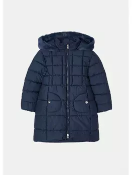 Пуховик стандартного кроя Mayoral, синий