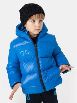 Пуховик стандартного кроя Mayoral, синий