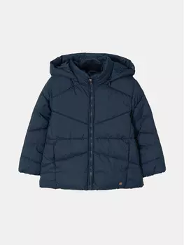 Пуховик стандартного кроя Mayoral, синий