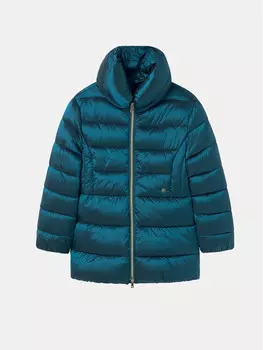 Пуховик стандартного кроя Mayoral, зеленый