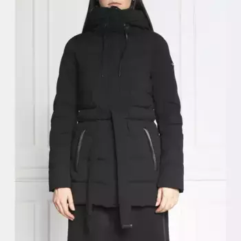 Пуховик стандартного кроя Michael Kors, черный