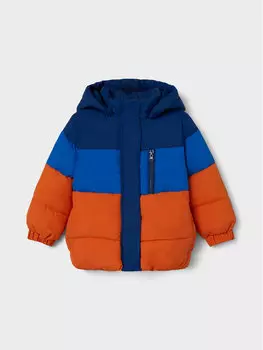 Пуховик стандартного кроя Name It, мультиколор