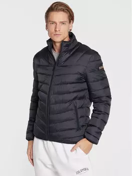 Пуховик стандартного кроя Napapijri, черный