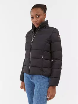 Пуховик стандартного кроя Napapijri, черный