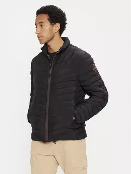 Пуховик стандартного кроя Napapijri, черный
