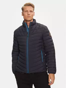 Пуховик стандартного кроя Napapijri, синий