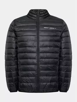 Пуховик стандартного кроя Night Addict, черный