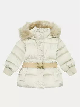 Пуховик стандартного кроя Original Marines, экрю