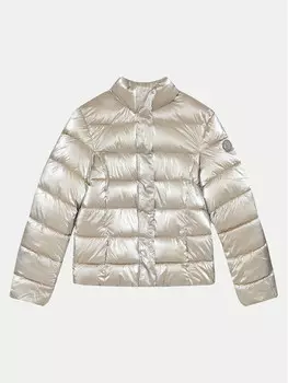 Пуховик стандартного кроя Original Marines, серебряный