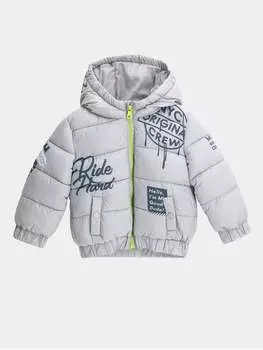 Пуховик стандартного кроя Original Marines, серый