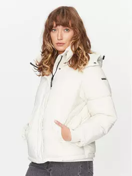 Пуховик стандартного кроя Pepe Jeans, белый