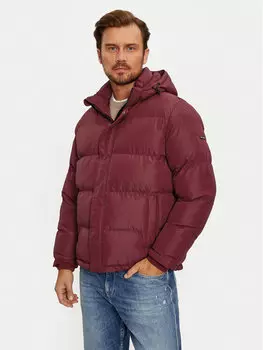 Пуховик стандартного кроя Pepe Jeans, красный