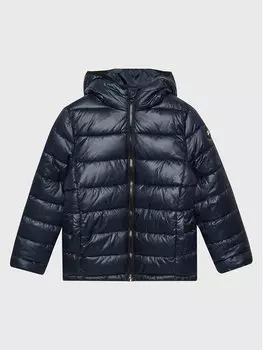 Пуховик стандартного кроя Pepe Jeans, синий