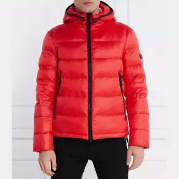 Пуховик стандартного кроя Peuterey, красный