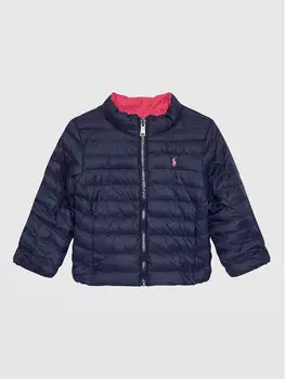 Пуховик стандартного кроя Polo Ralph Lauren, синий