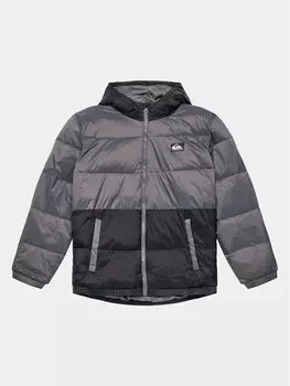 Пуховик стандартного кроя Quiksilver, серый