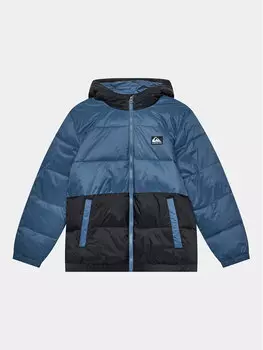 Пуховик стандартного кроя Quiksilver, синий