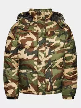 Пуховик стандартного кроя Redefined Rebel, зеленый