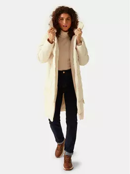 Пуховик стандартного кроя Regatta, экрю