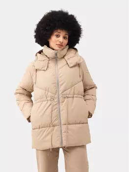 Пуховик стандартного кроя Regatta, бежевый