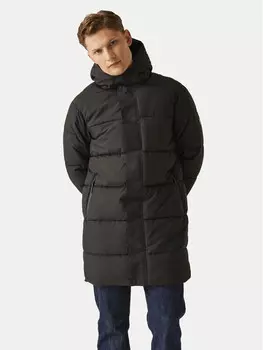 Пуховик стандартного кроя Regatta, черный