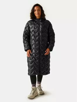 Пуховик стандартного кроя Regatta, черный