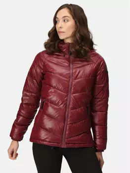 Пуховик стандартного кроя Regatta, красный