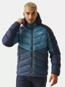 Пуховик стандартного кроя Regatta, синий