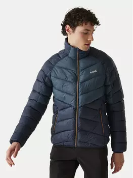 Пуховик стандартного кроя Regatta, синий