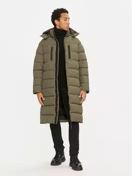 Пуховик стандартного кроя Regatta, зеленый