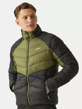 Пуховик стандартного кроя Regatta, зеленый