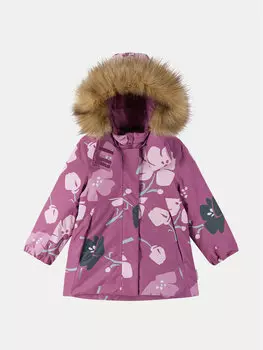 Пуховик стандартного кроя Reima, фиолетовый