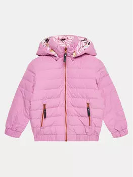 Пуховик стандартного кроя Reima, розовый